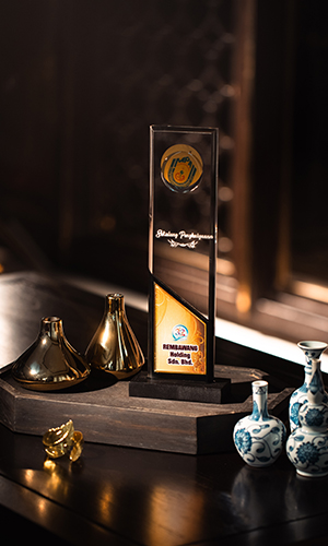 Certificate of Appreciation for Contributions Towards the Development of the Ampang Jaya Administrative Centre