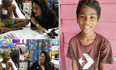 Dato Kamisah Helps Family of a Child Patient